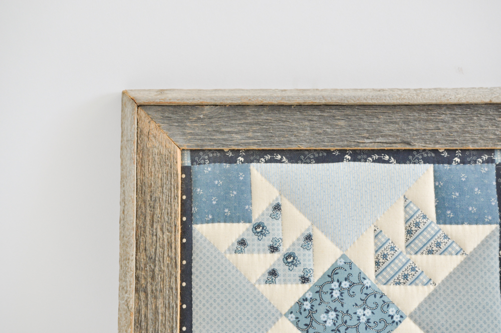 Framed Single Quilt Square