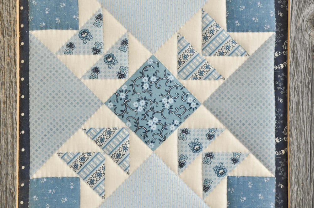 Framed Single Quilt Square