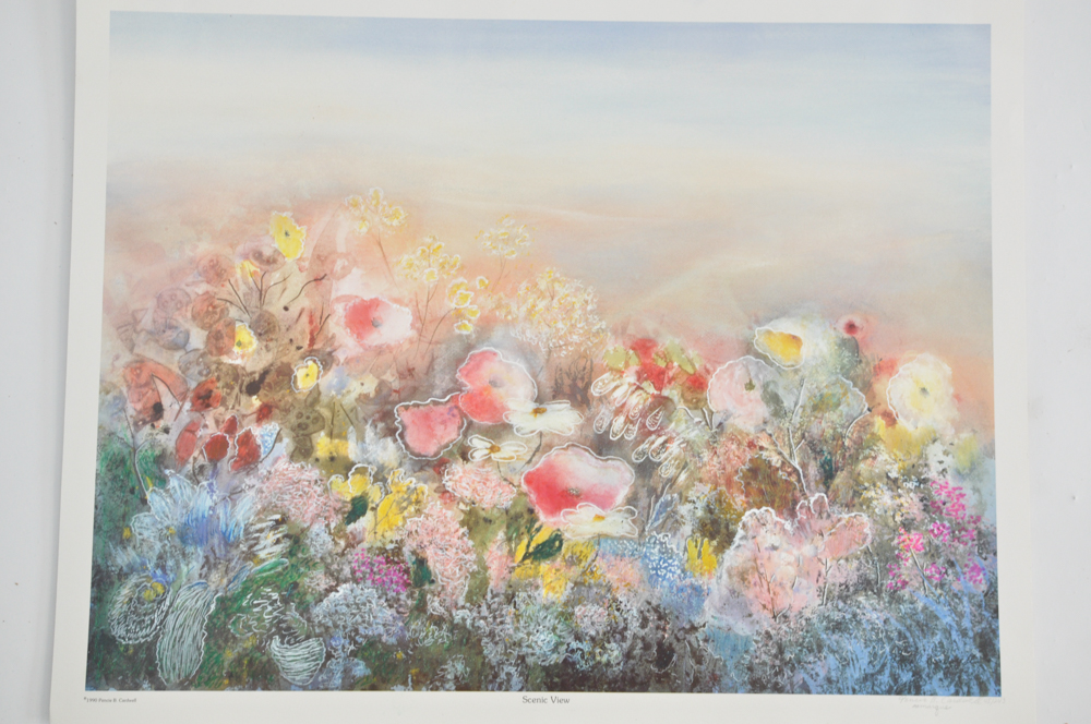 Limited Edition "Scenic View" by Pencie B. Cardwell Lithograph