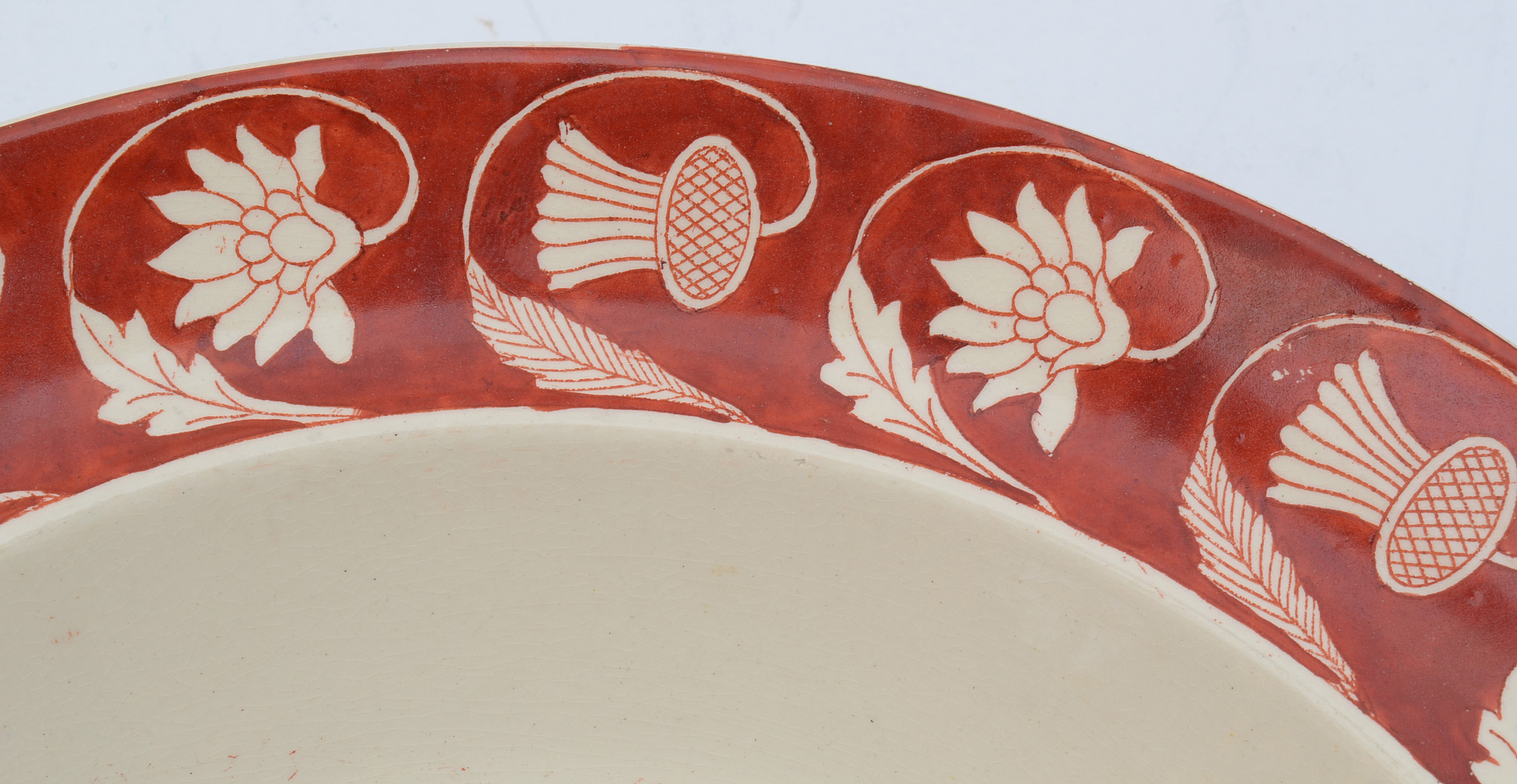 Antique English Copeland Serving Bowl