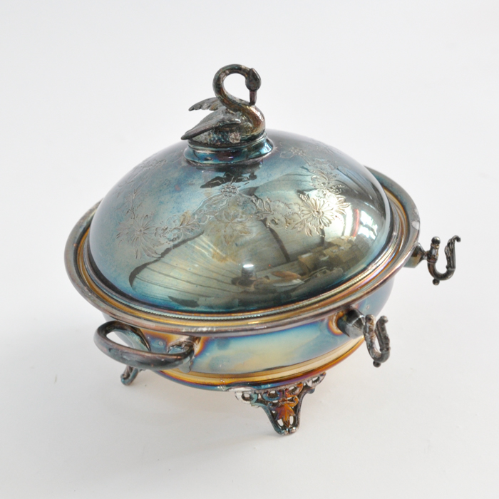 Smithson Hall Miller Co. Silver Plate Chafing Dish