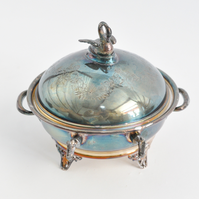 Smithson Hall Miller Co. Silver Plate Chafing Dish