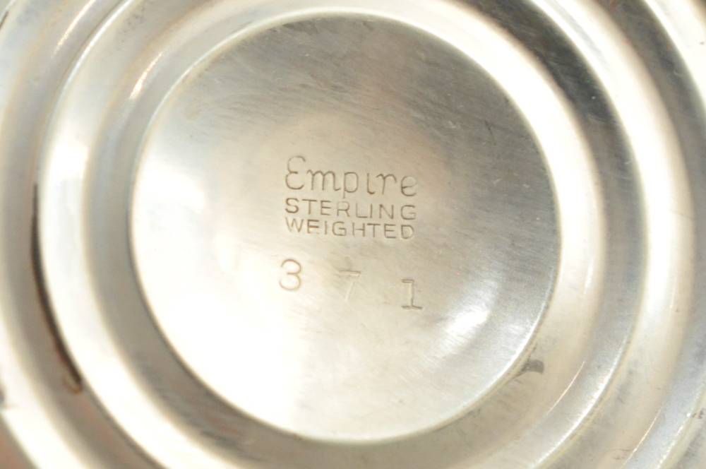 Empire Weighted Sterling Candlesticks