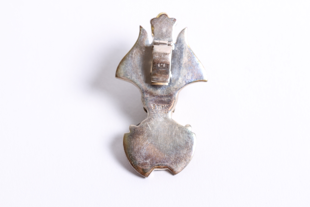 Morita Gil Lapis Lazuli Sterling Silver Pharaoh Pendant