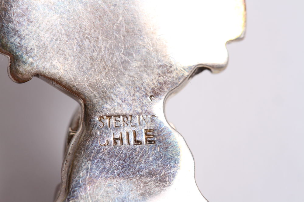 Morita Gil Lapis Lazuli Sterling Silver Pharaoh Pendant