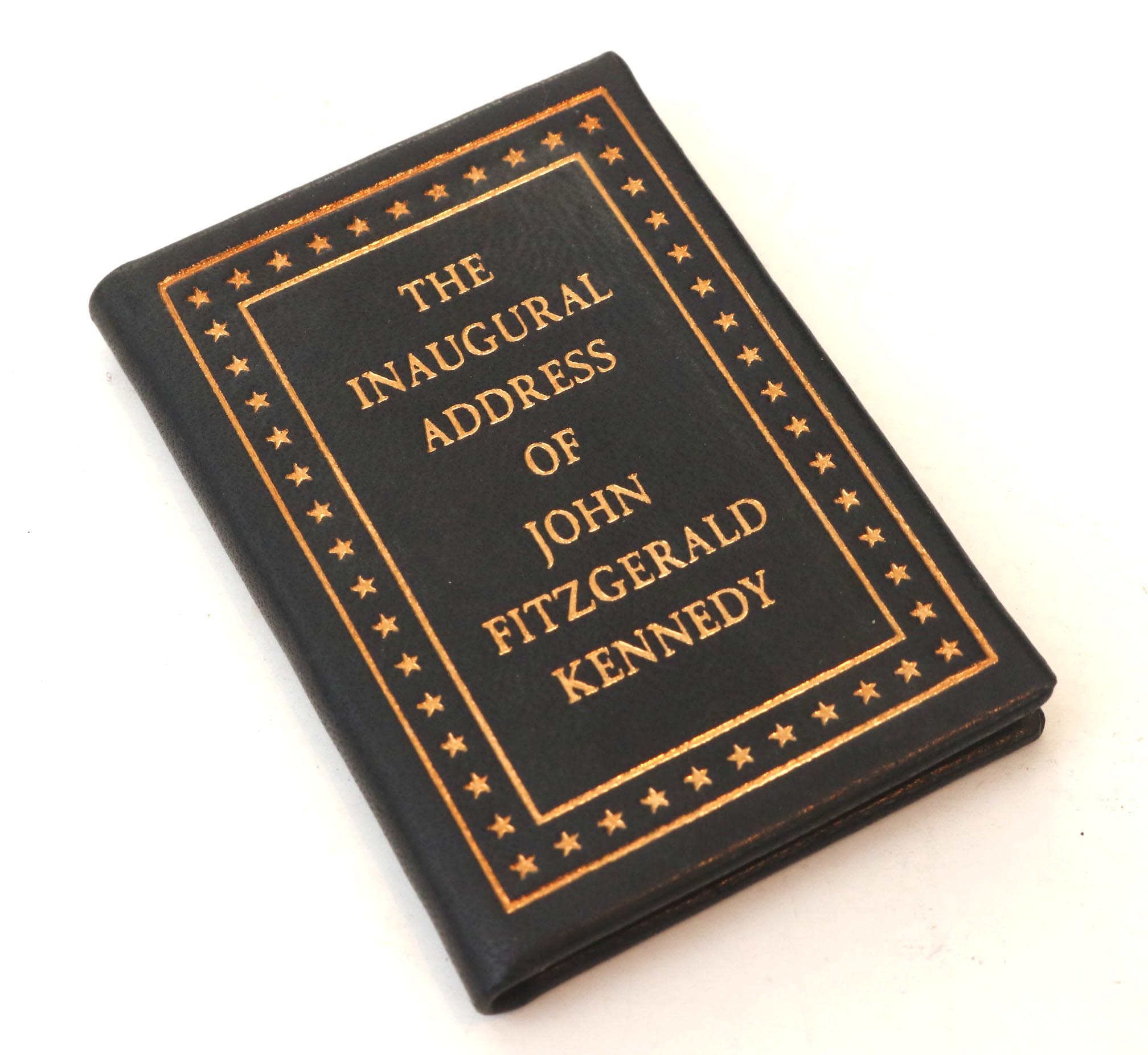 Five Leather Bound Miniature Books