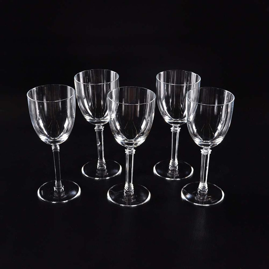 Set of Tiffany & Co Hampton Water Goblets