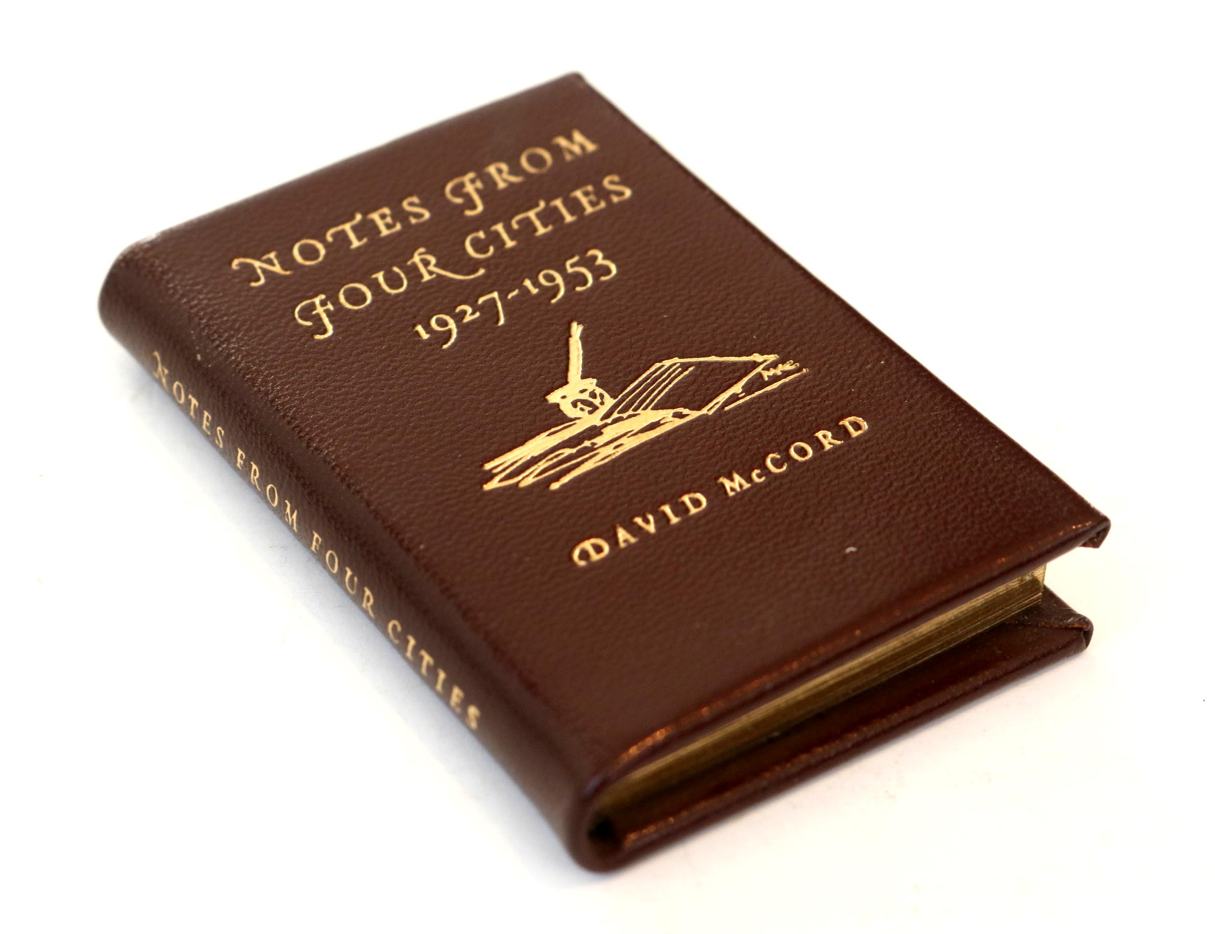 Collection of Four Leather Bound Books Published by St. Onge