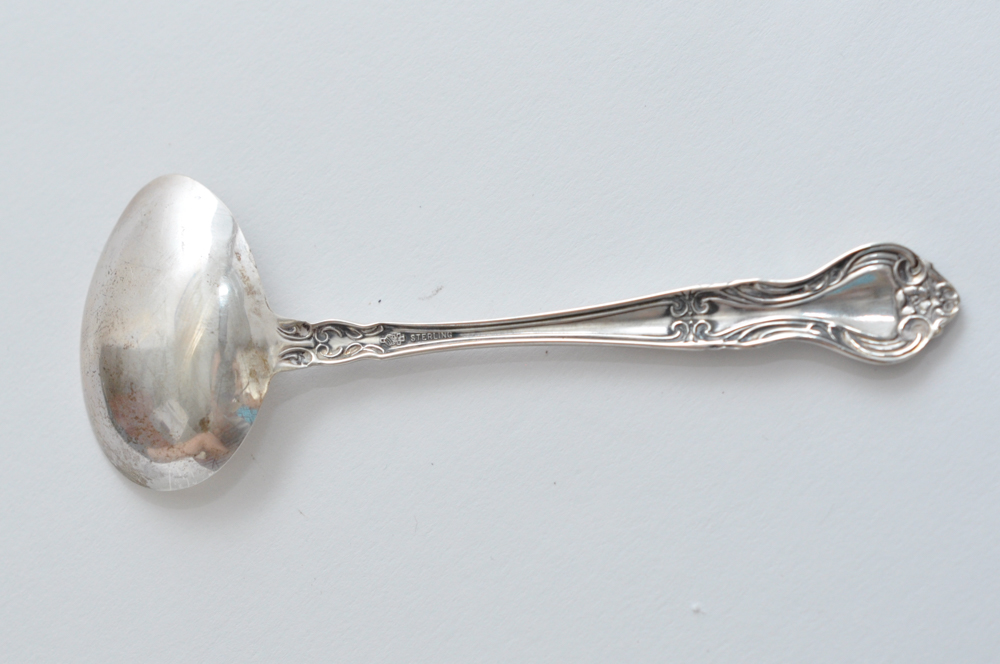Manchester Silver Co. "Amaryllis" Sterling Silver Spoon