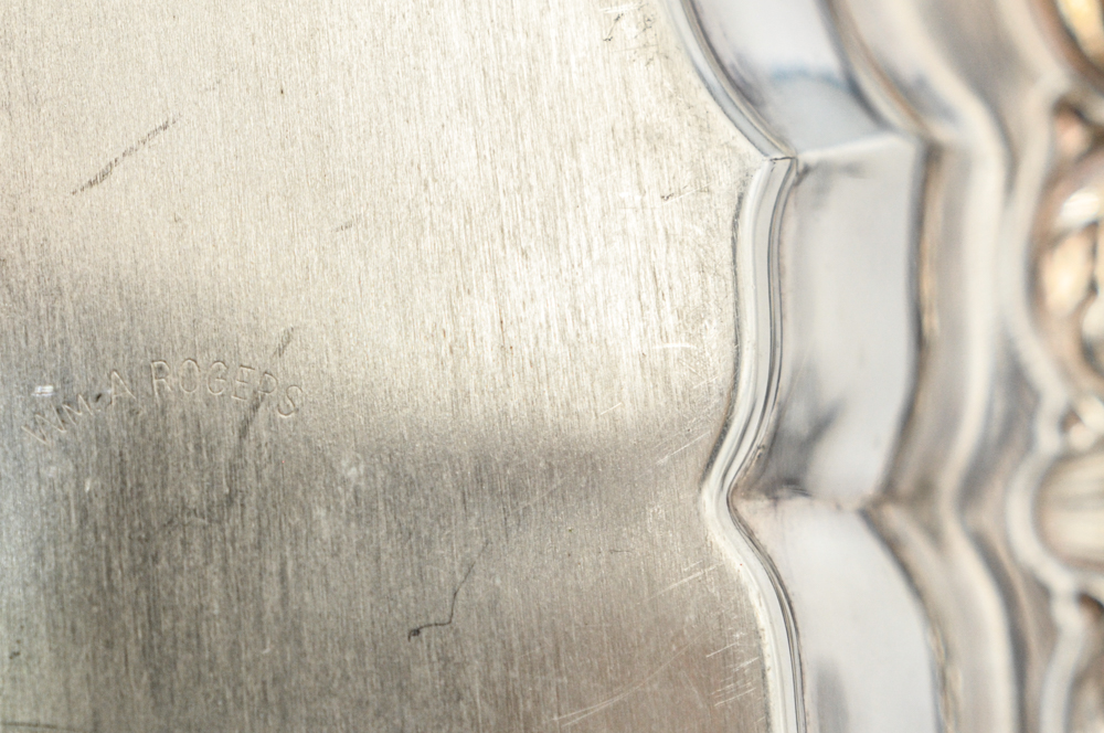 WMA Rogers Silver Plate Tray