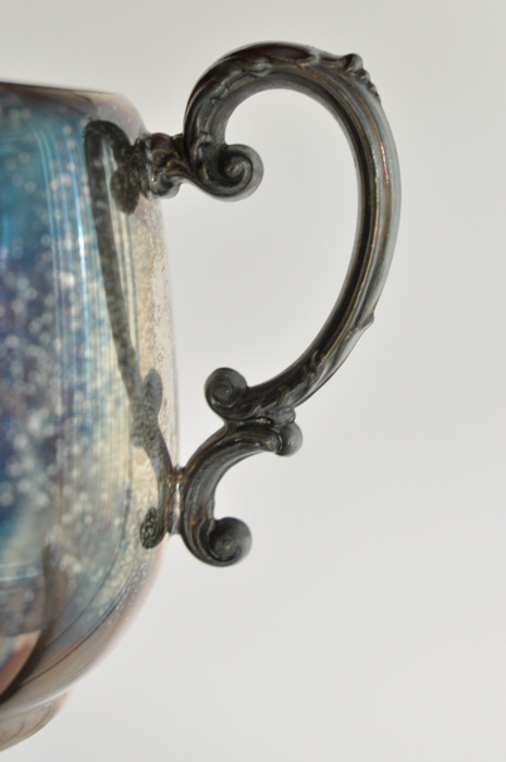 WMA Rogers Silver Plate Cream And Sugar Set