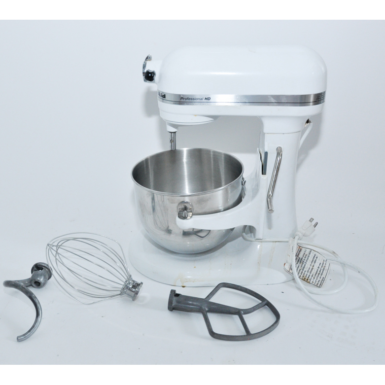 White Kitchenaid Mixer