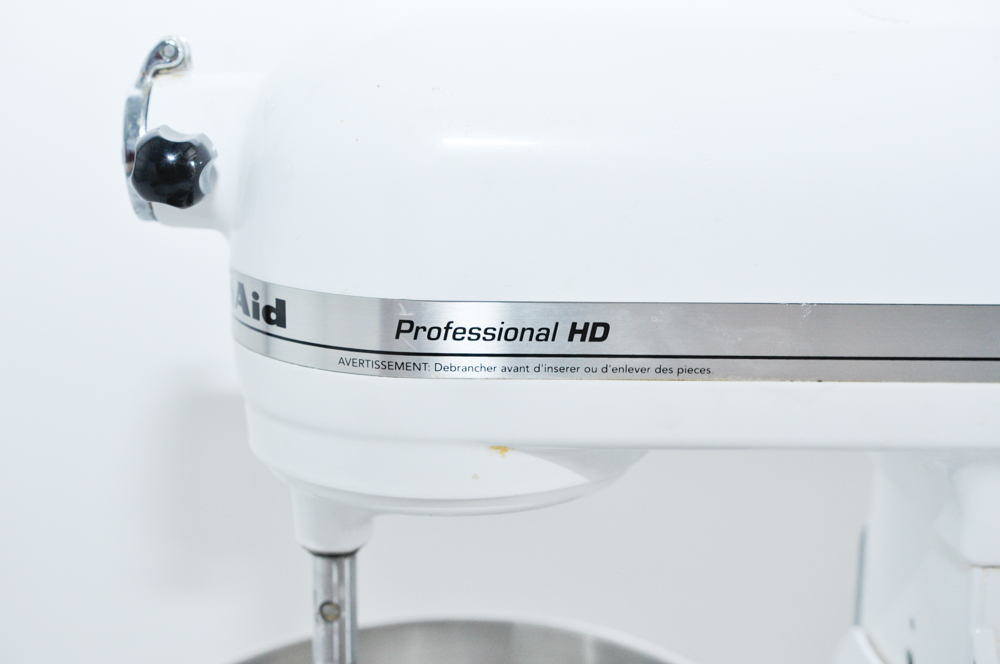 White Kitchenaid Mixer