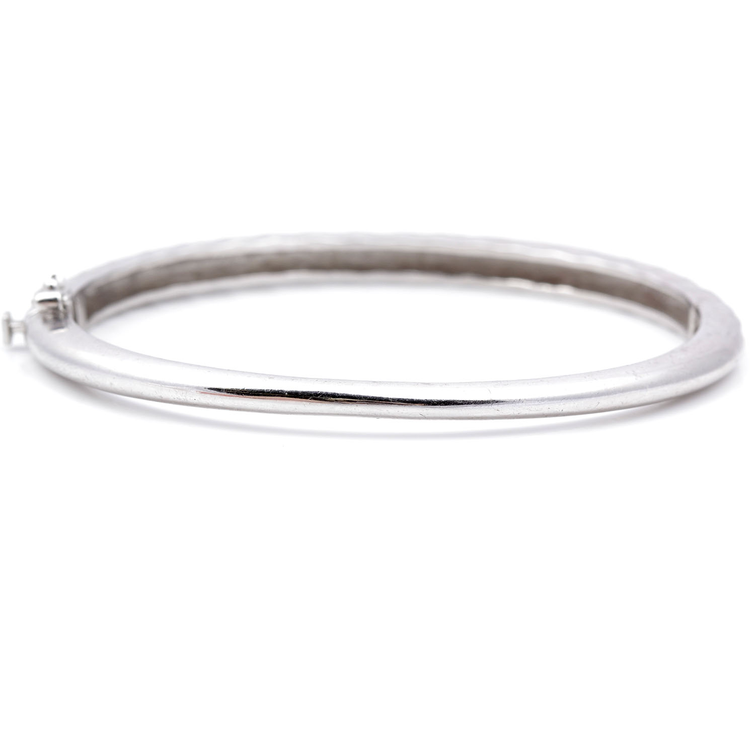 Sterling Silver Hammered Bracelet
