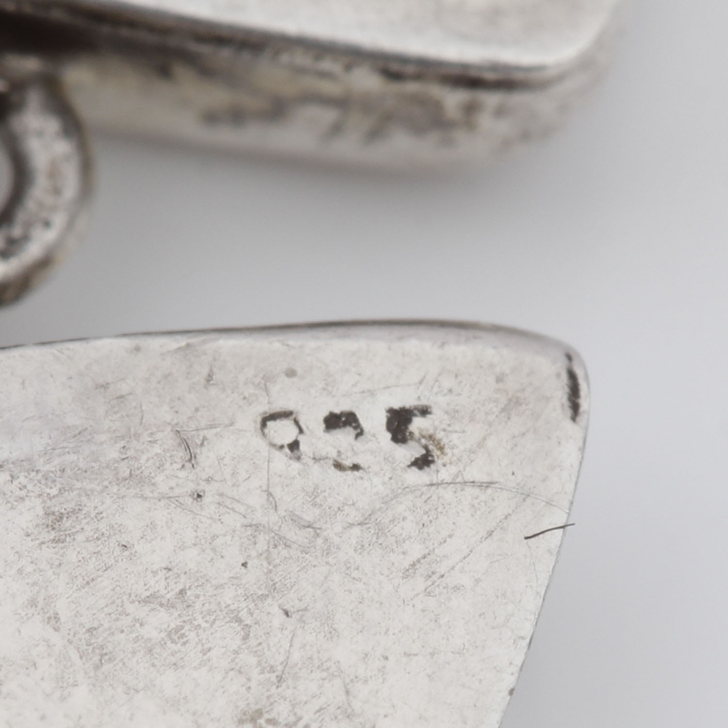 Sterling Silver Geometric Dangle Earrings