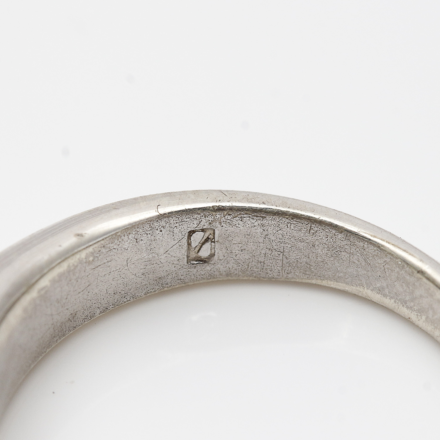 Sterling Silver Diamond Ring