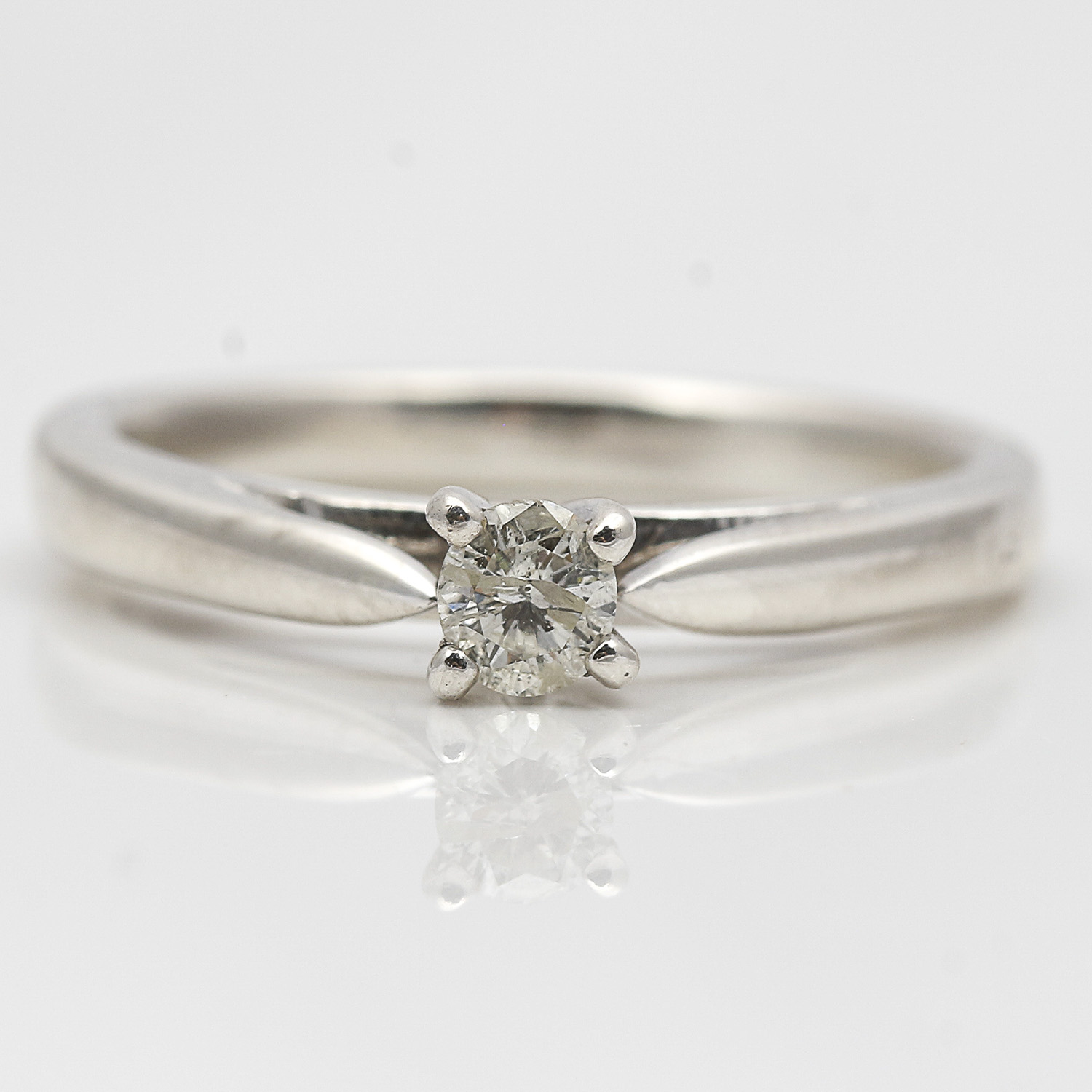 Platinaire Diamond Solitaire Ring