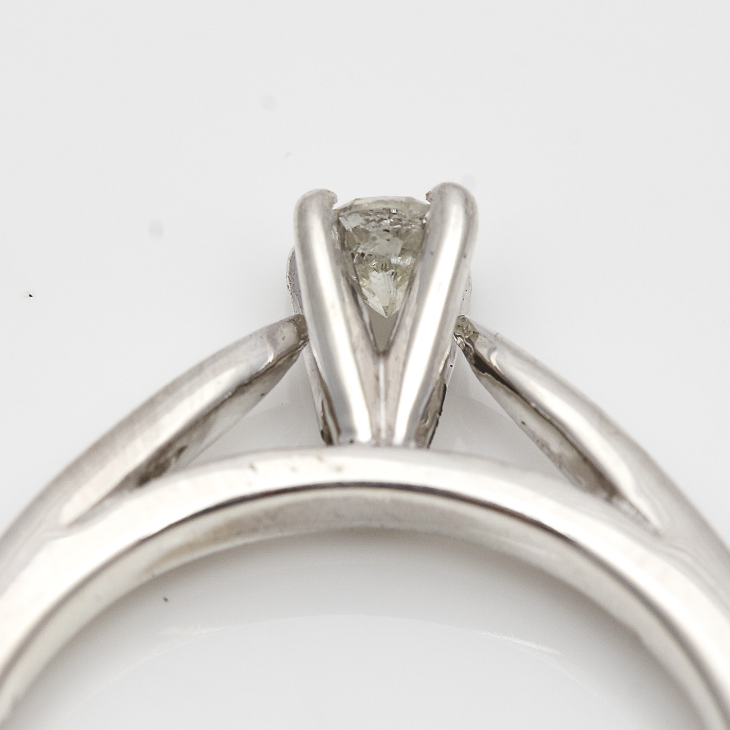 Platinaire Diamond Solitaire Ring