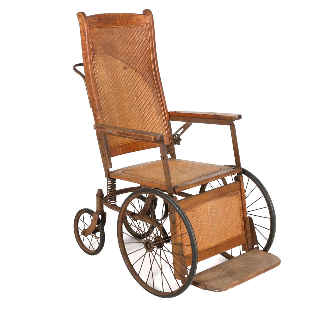 Circa 1940 Gendron Wheel Company Wheelchair