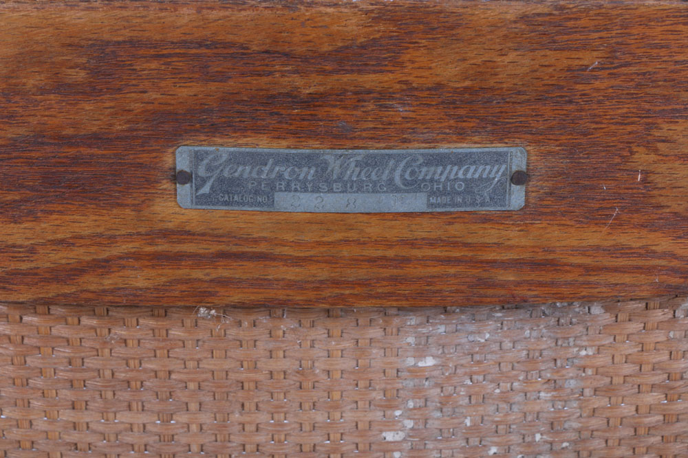 Circa 1940 Gendron Wheel Company Wheelchair