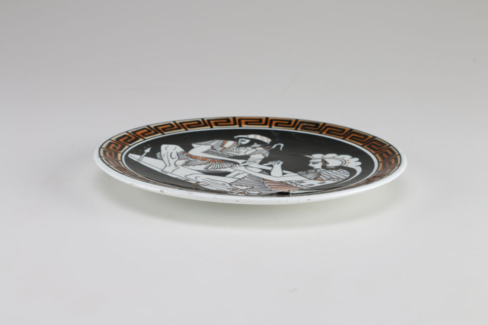 Vintage Greek Plate