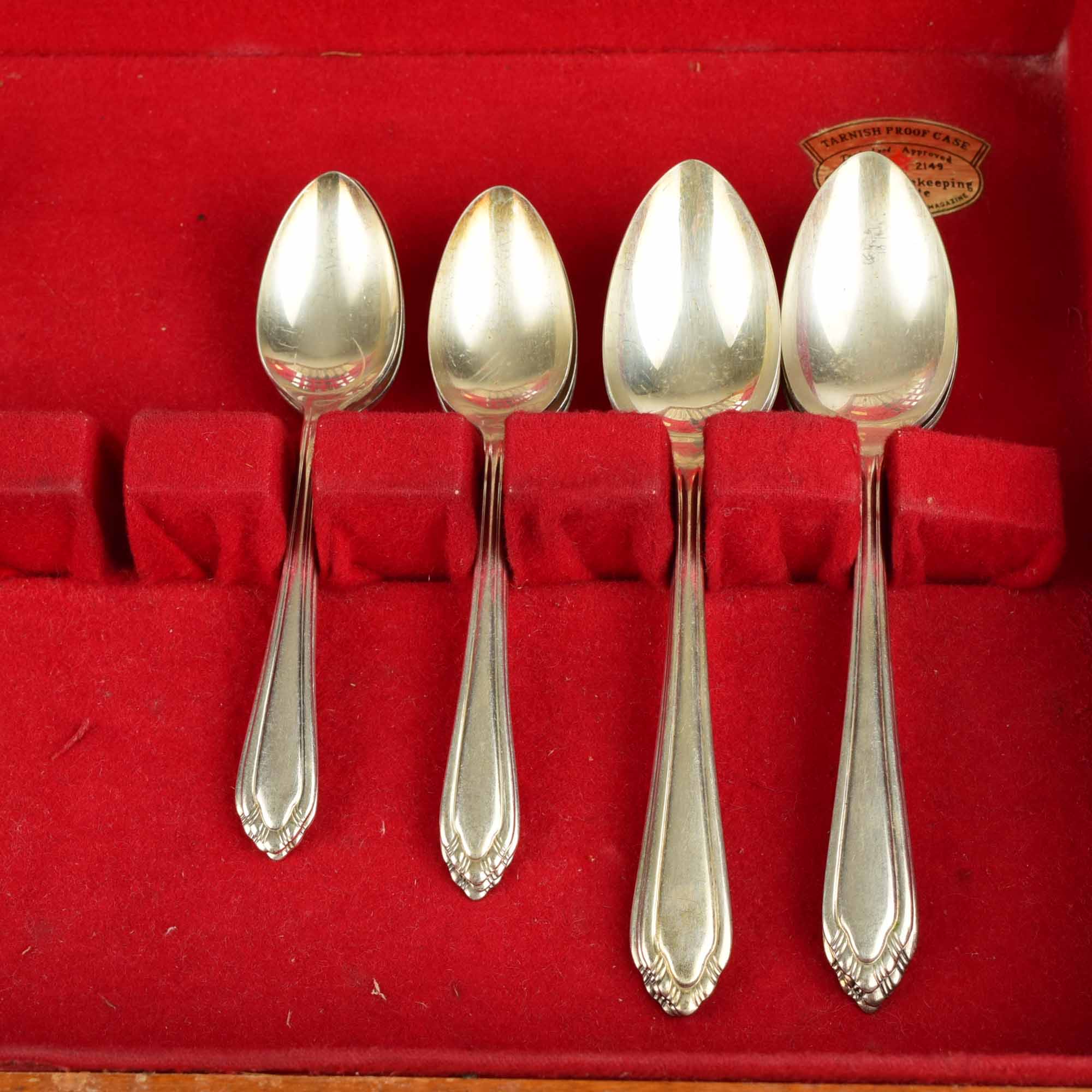 1881 Rogers Oneida Silver Plate Service for Six
