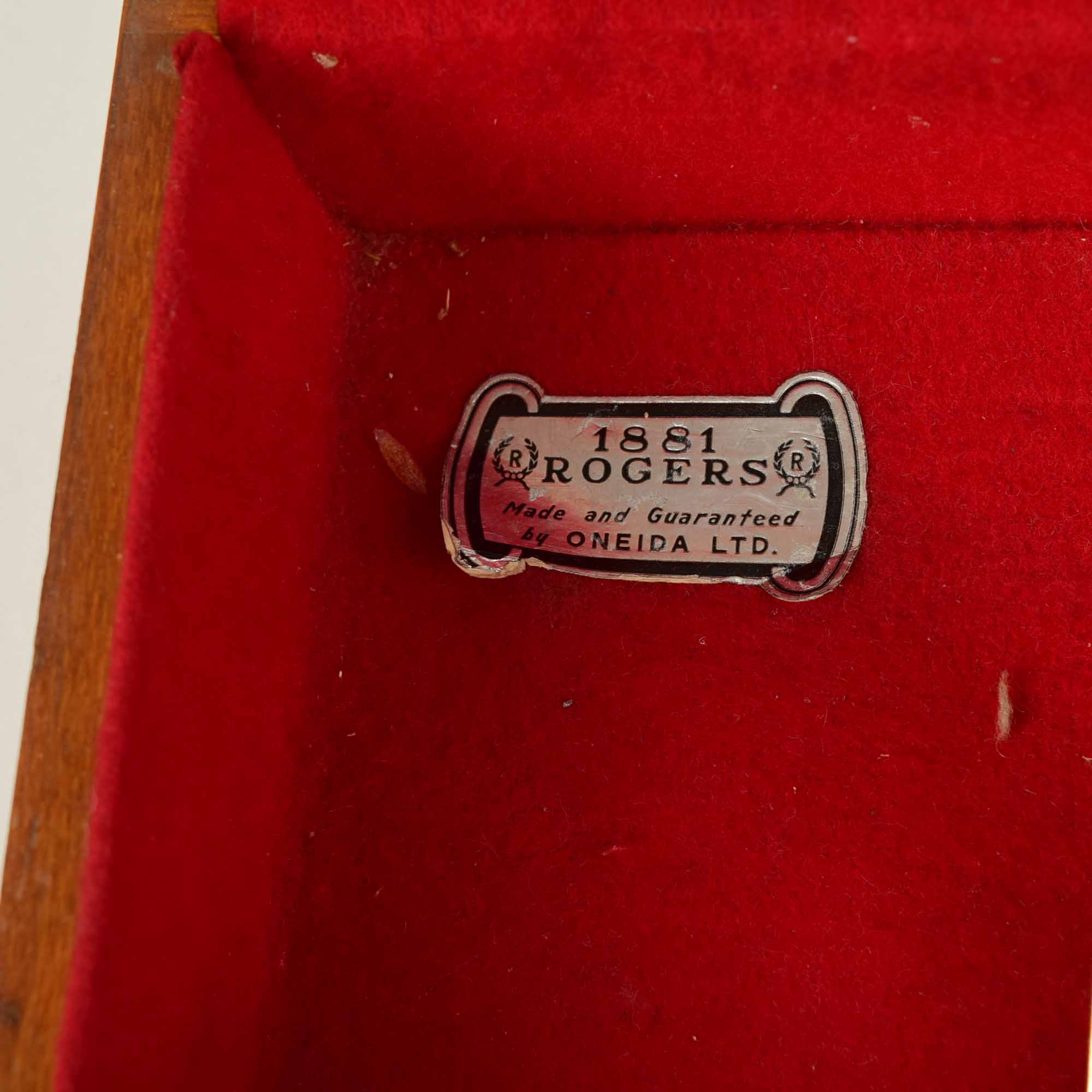 1881 Rogers Oneida Silver Plate Service for Six