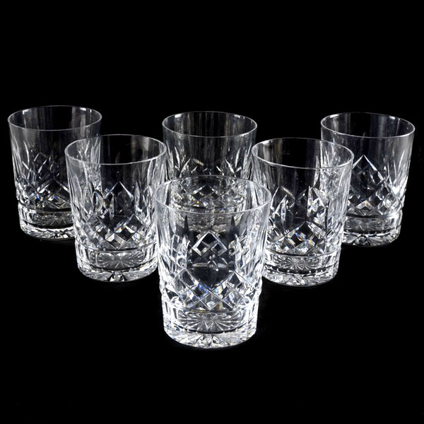 Waterford Crystal Double Old Fashioned Glasses