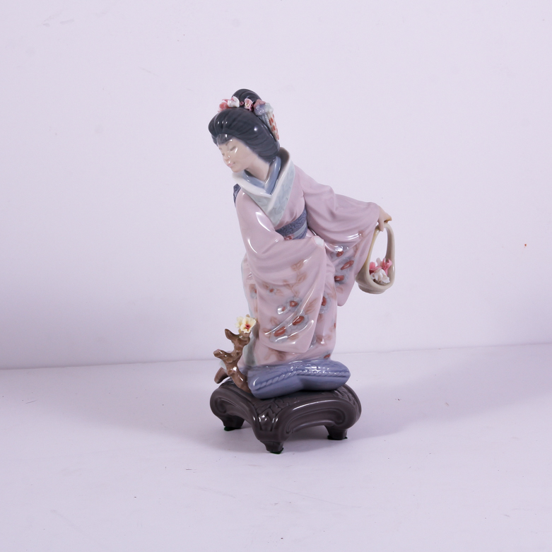 Lladro Porcelain  "Michiko" Figurine