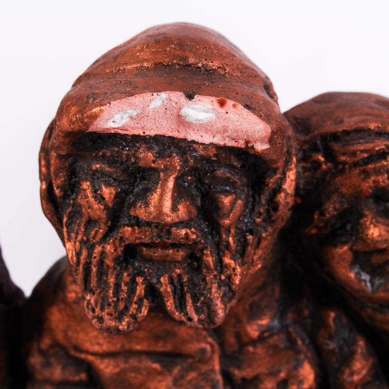 Signed Bernardi Ceramic Figurine