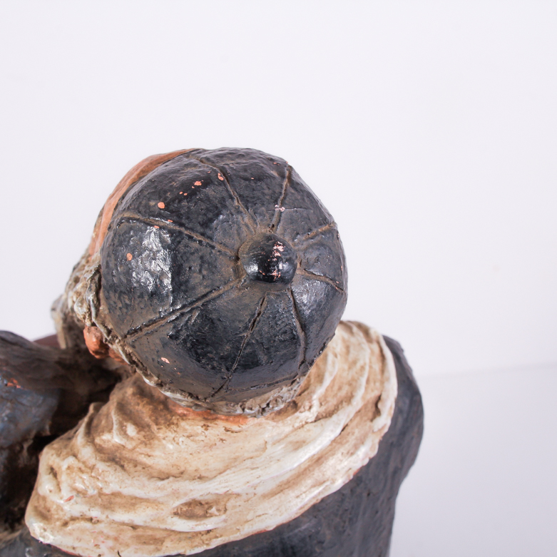 Signed Jack Bernardi Ceramic Figurine