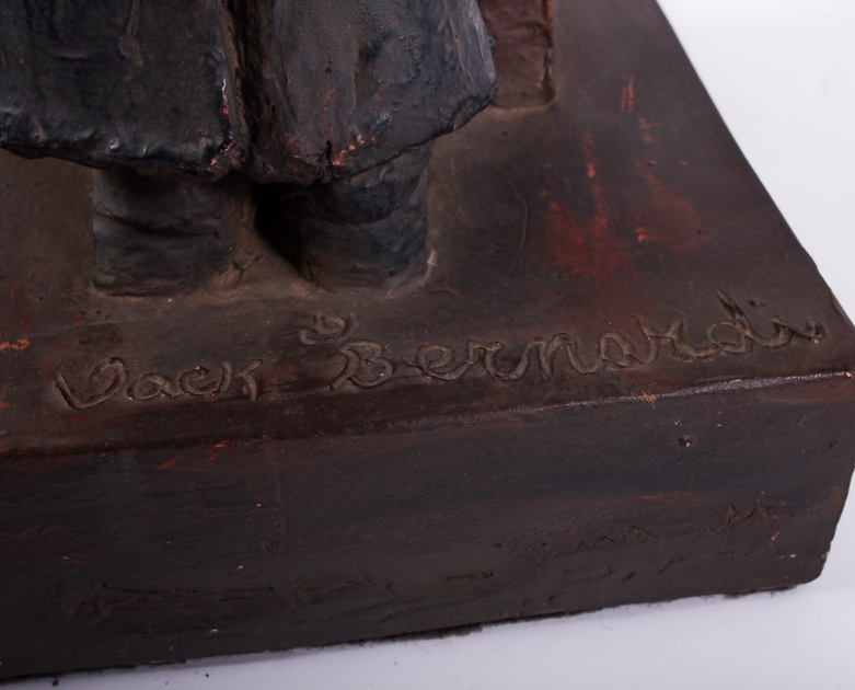 Signed Jack Bernardi Ceramic Figurine