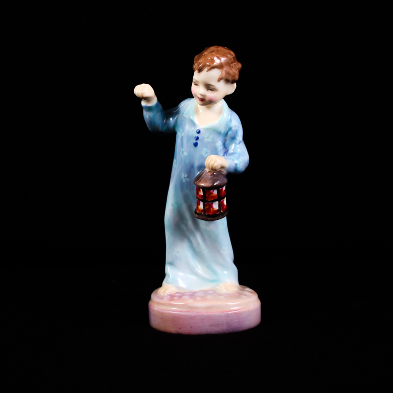 Vintage Royal Doulton "Wee Willie Winkie" Porcelain Figure