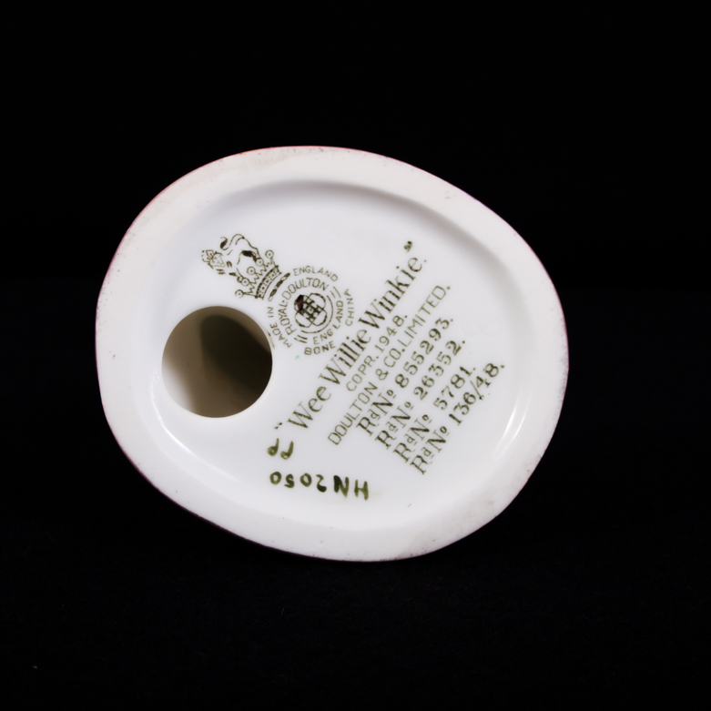 Vintage Royal Doulton "Wee Willie Winkie" Porcelain Figure