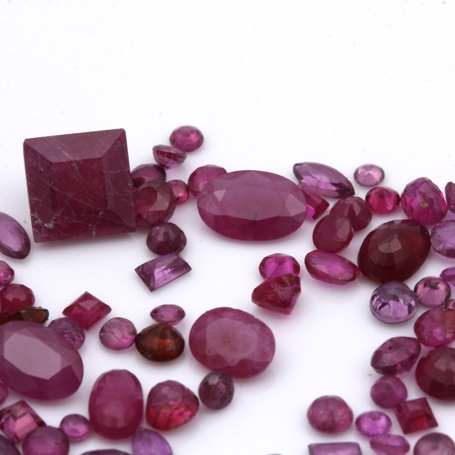 15.17 Carats of Loose Rubies