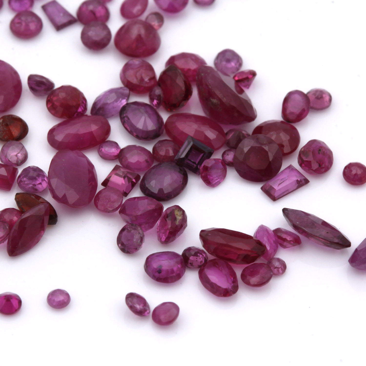 15.17 Carats of Loose Rubies