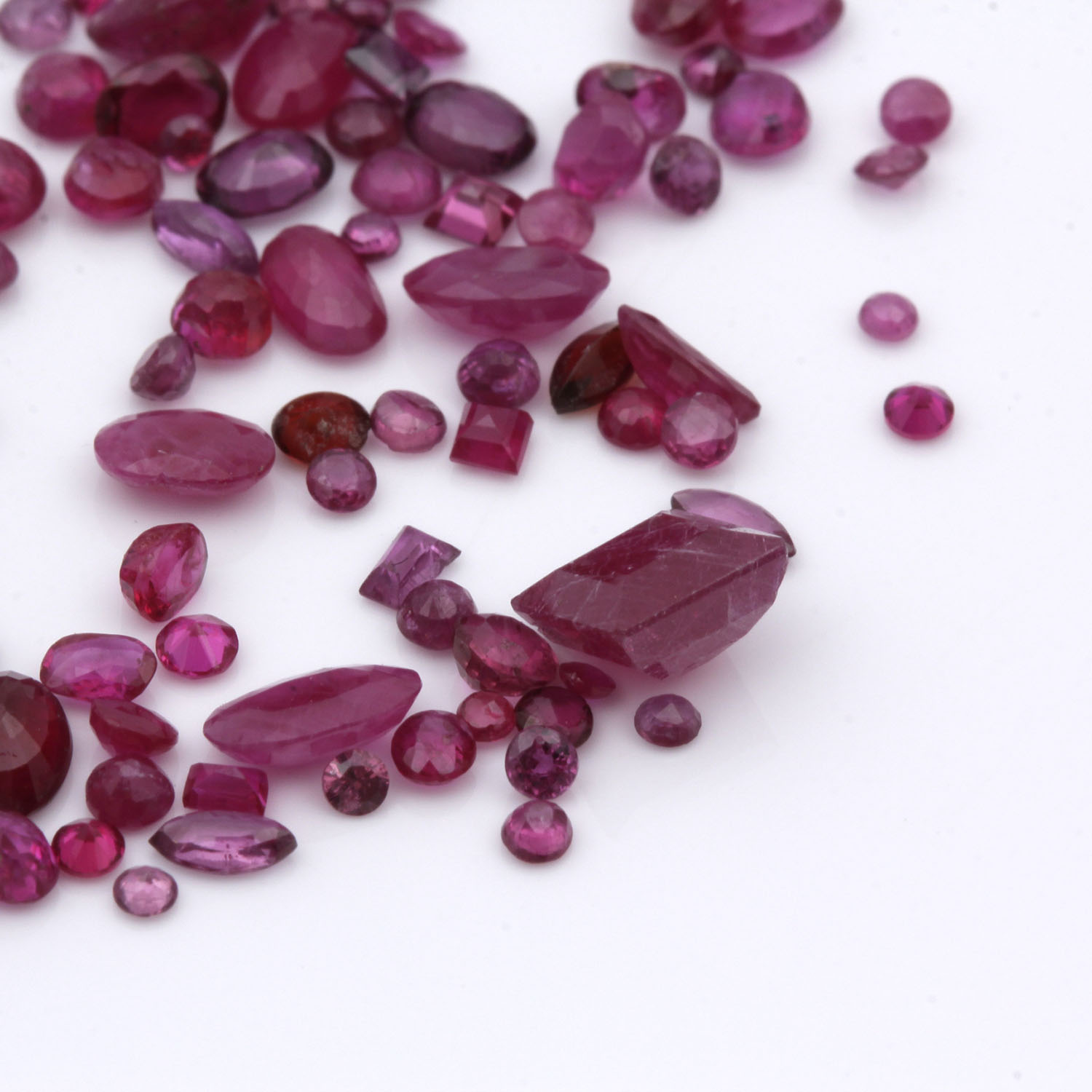 15.17 Carats of Loose Rubies
