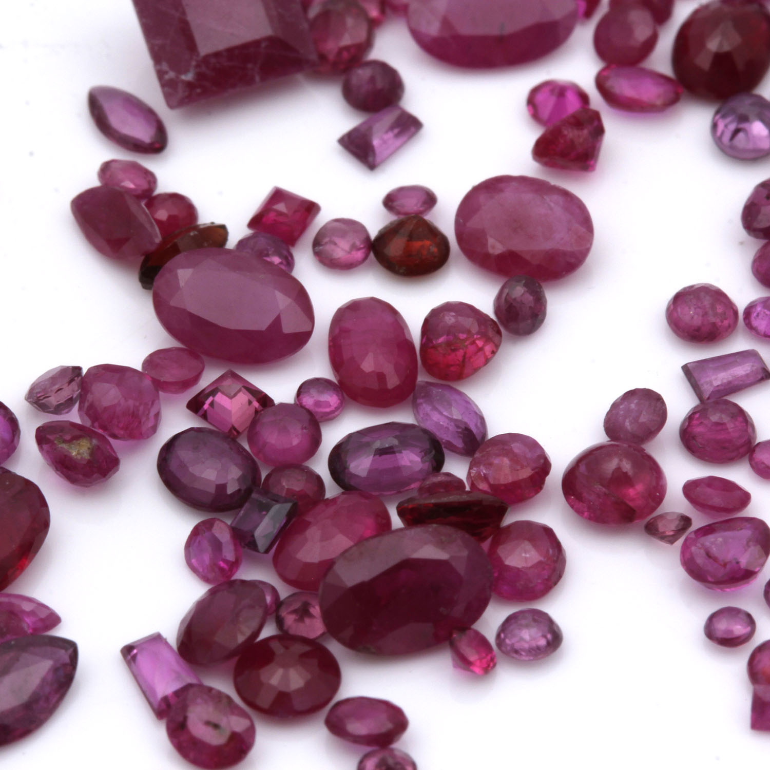 15.17 Carats of Loose Rubies