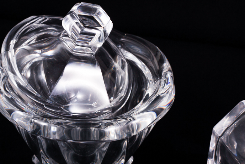 Pair of Baccarat Crystal Bowls