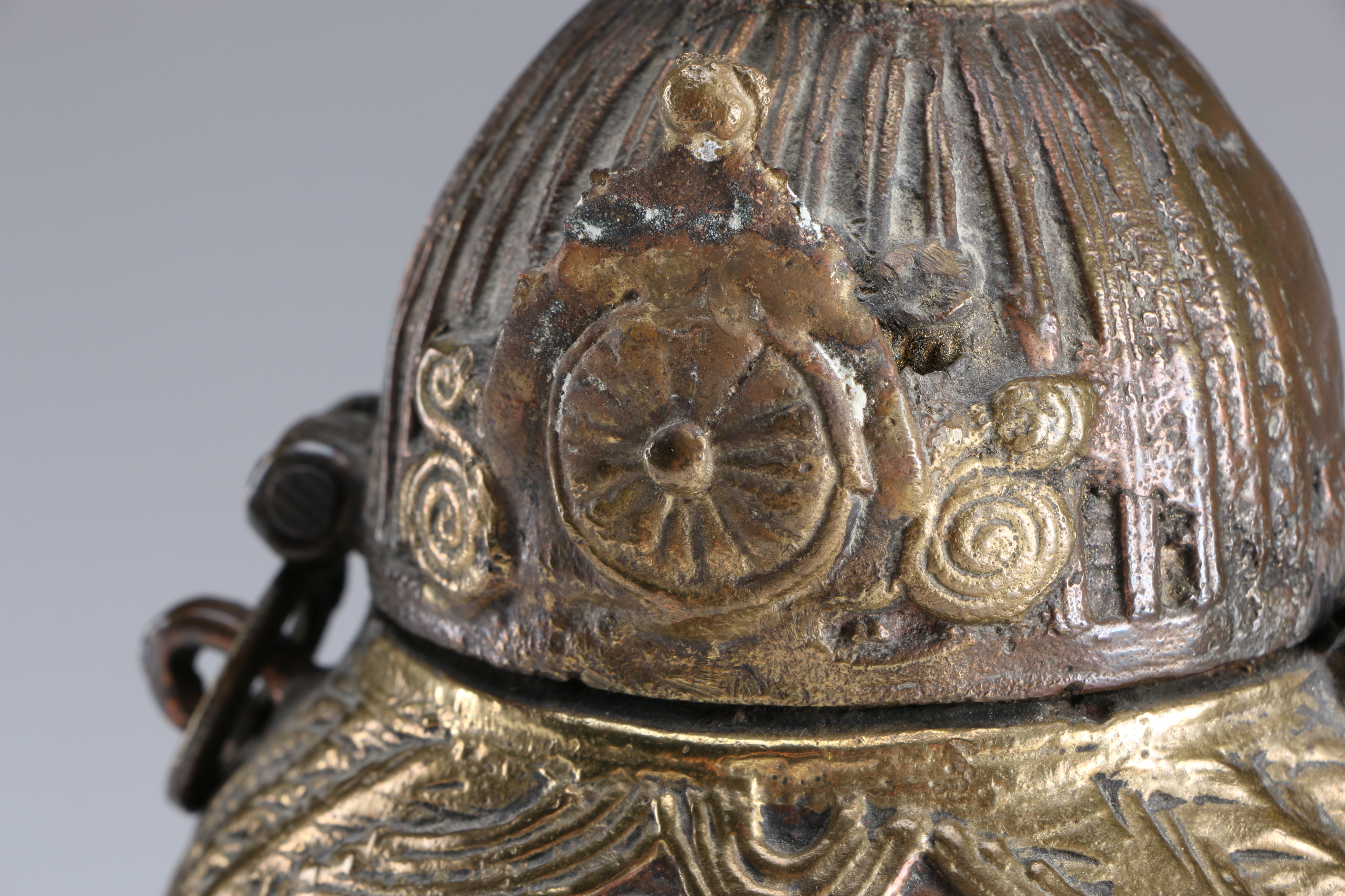 Brass Double Faced Jar