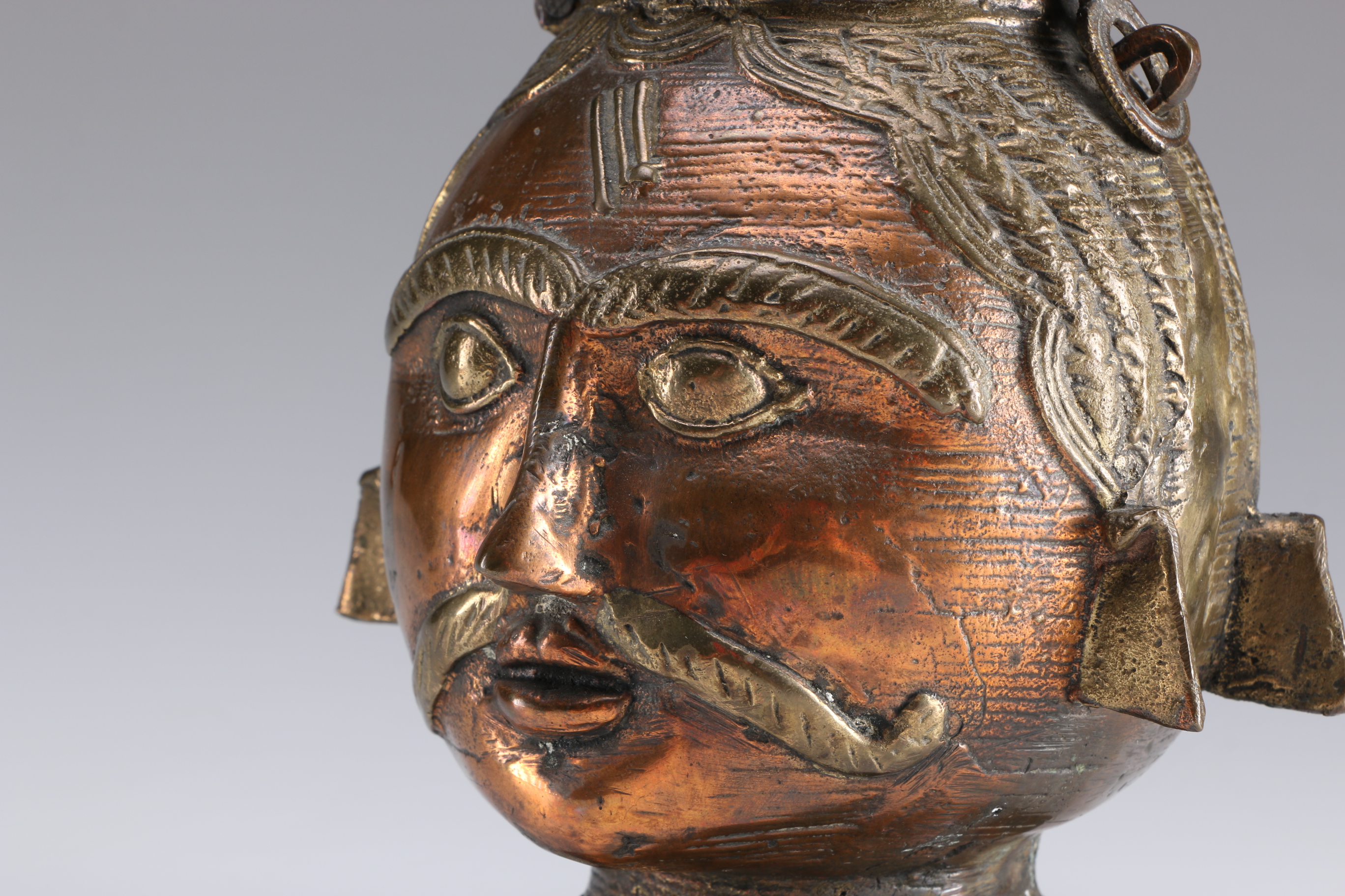 Brass Double Faced Jar