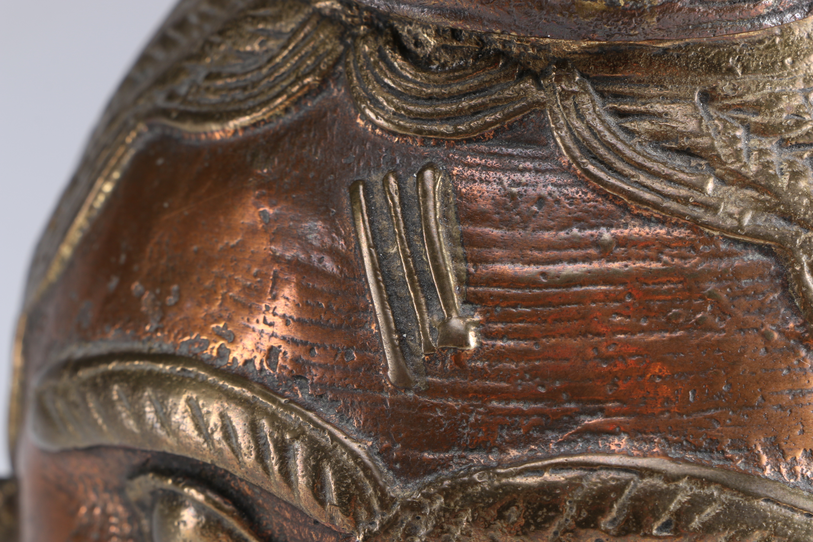 Brass Double Faced Jar