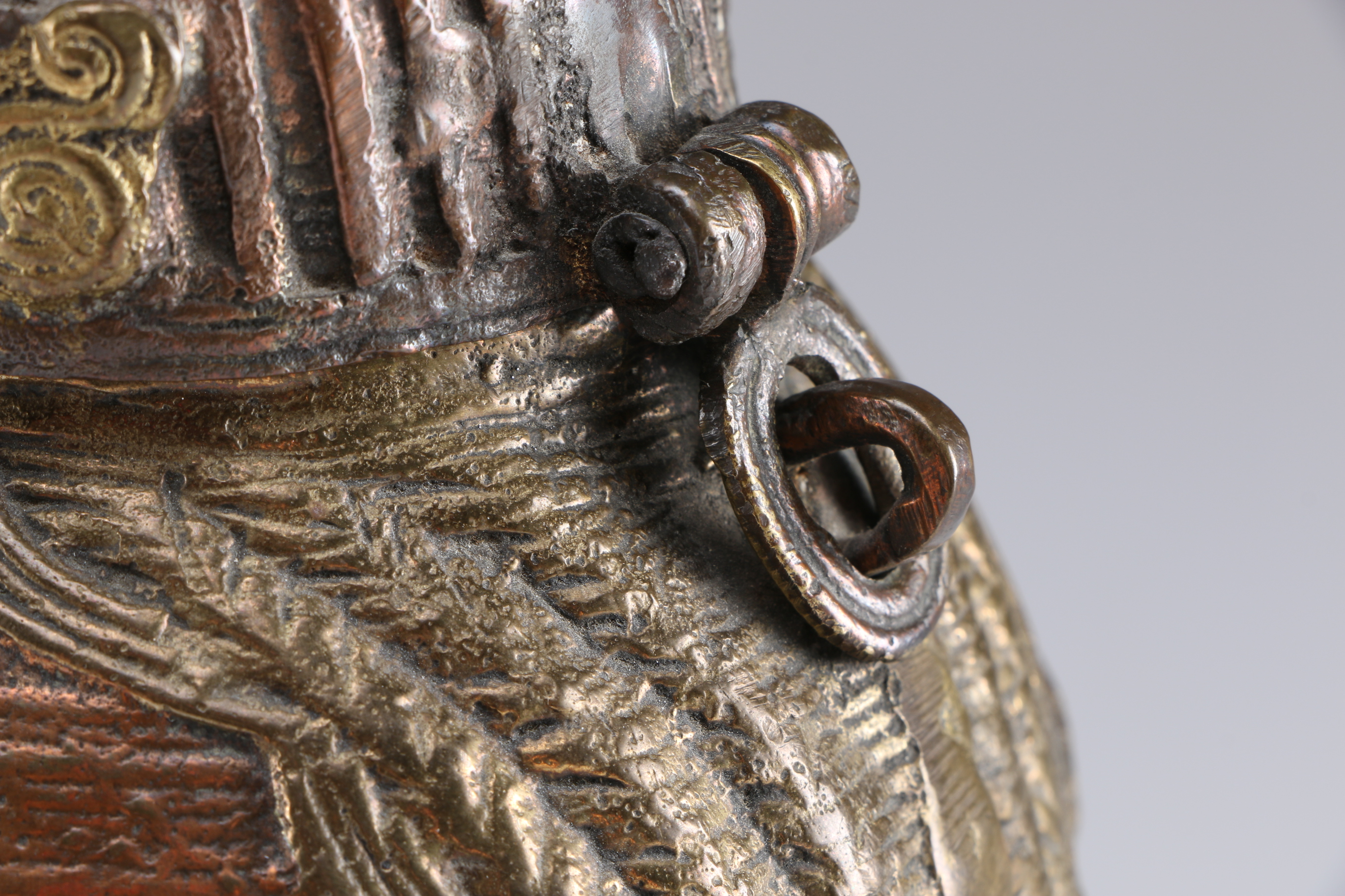 Brass Double Faced Jar