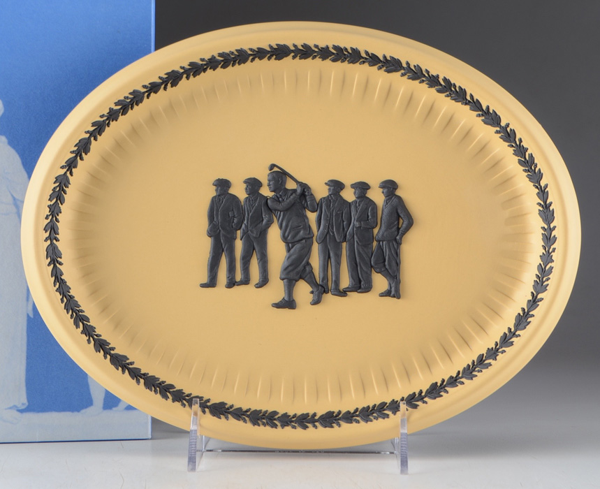 Wedgwood Limited Edition 2008 WGC Bridgestone Golf Invitational Trophy Platter