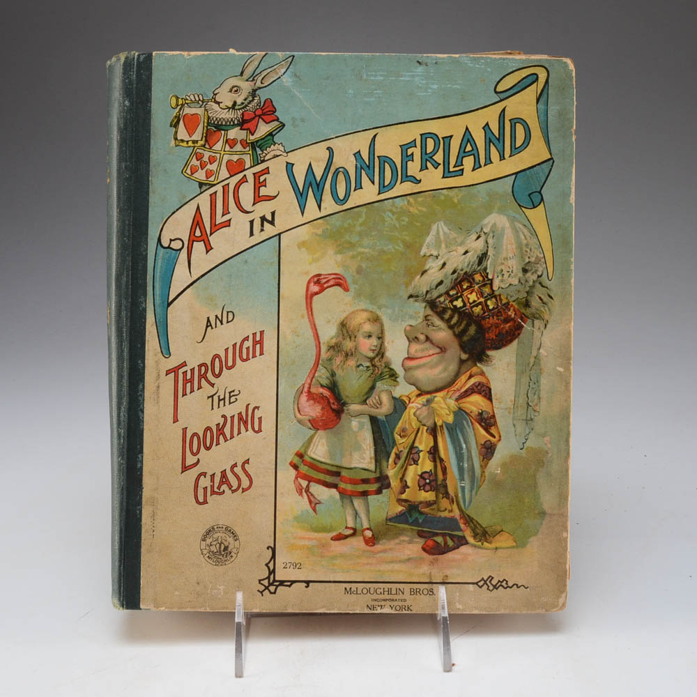 Hardcover Alice in Wonderland Book