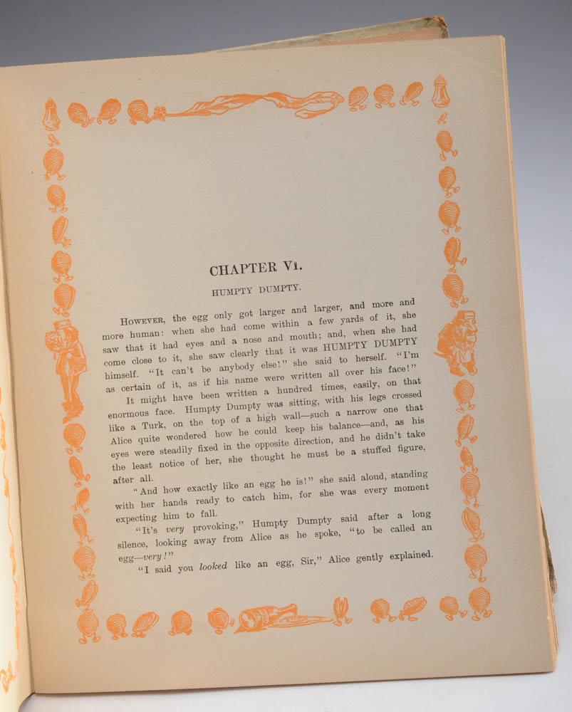 Hardcover Alice in Wonderland Book