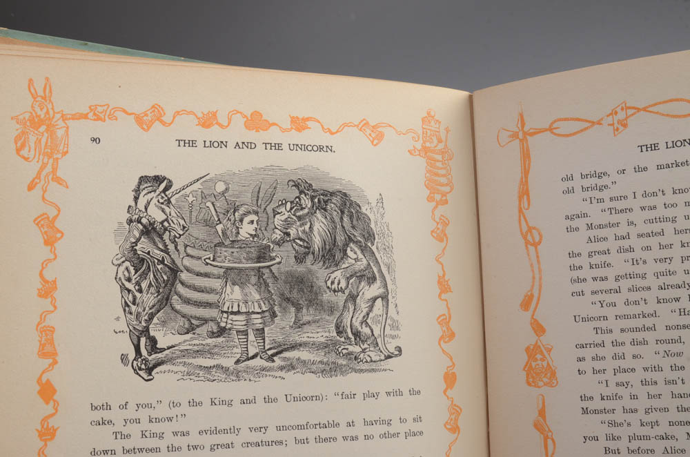 Hardcover Alice in Wonderland Book