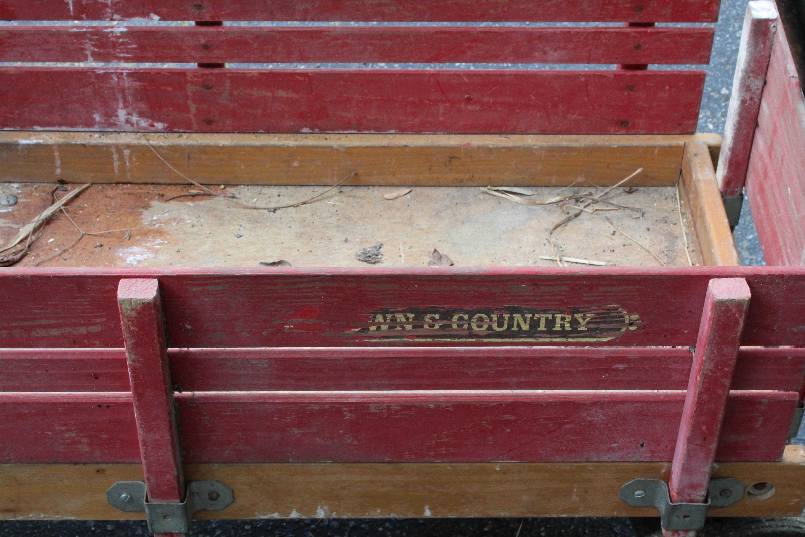 Vintage "Town & Country" Radio Flyer Wagon