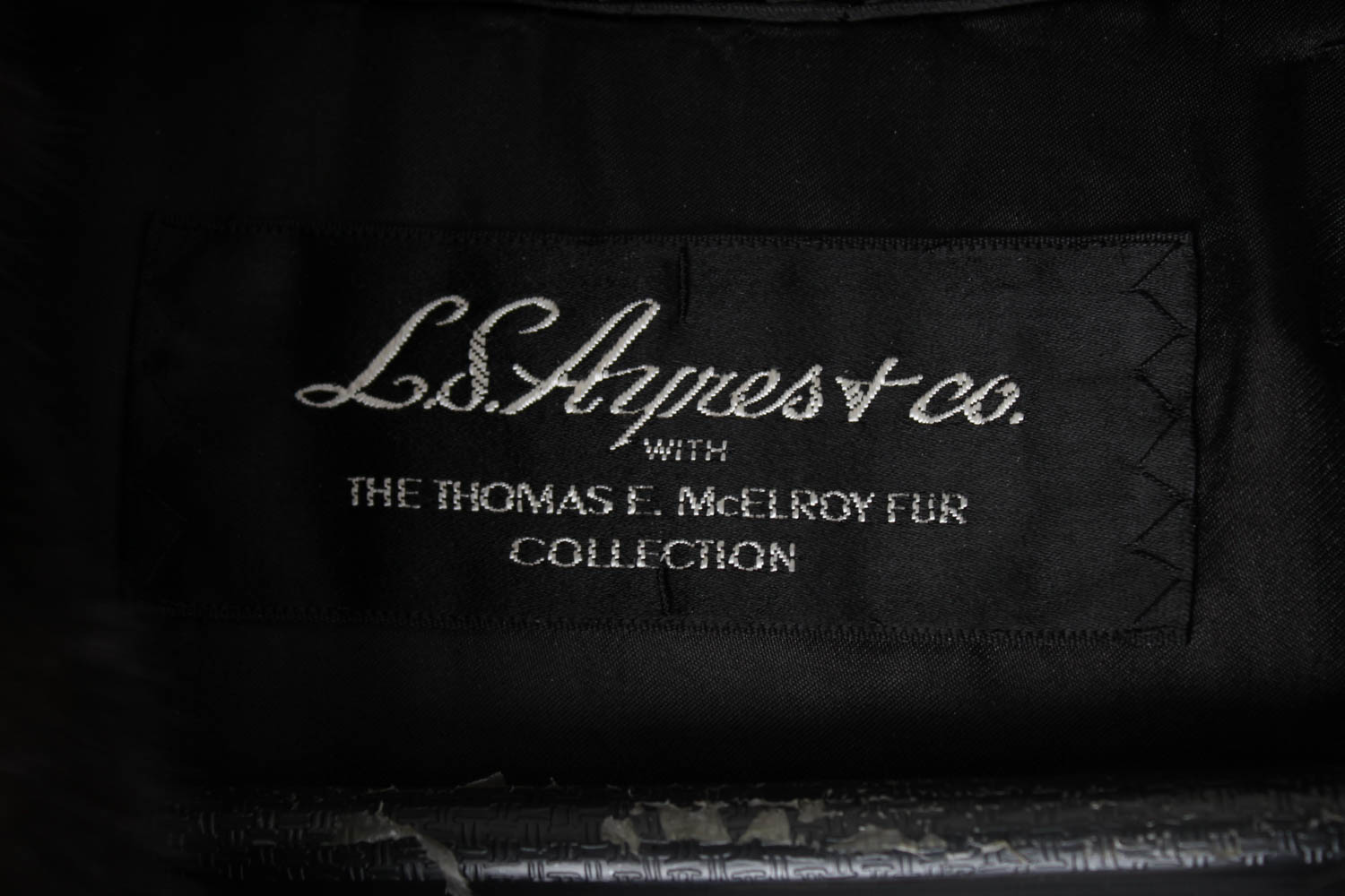 Vintage L.S. Ayers & Company Mink Fur Coat