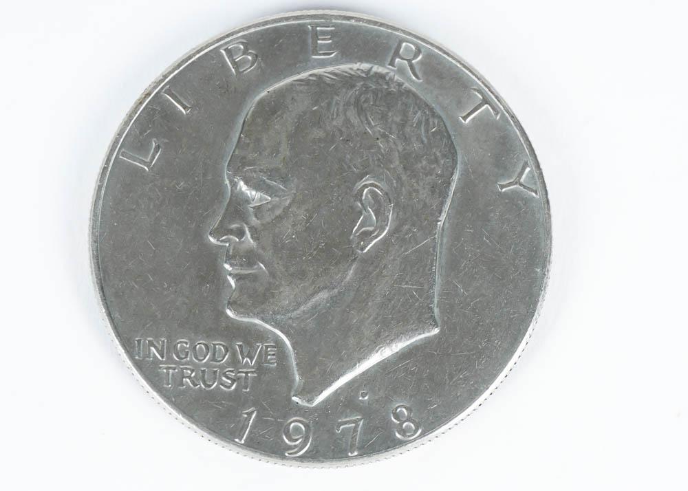 Large Assortment of Coins, Currency and Stamps